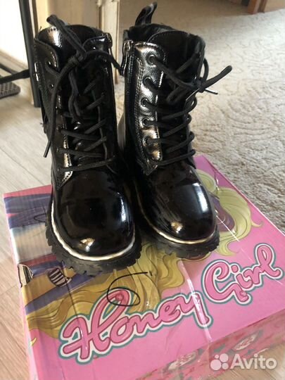 Ботинки демисезонные для девочки 30 размер