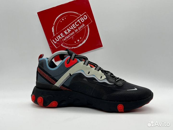 Nike React Element 87 Solar Red