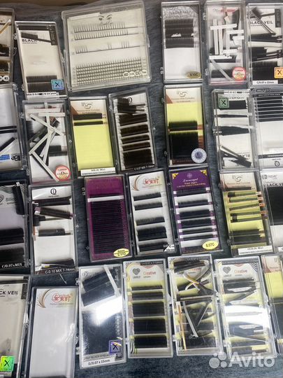 Ресницы для наращивания бу