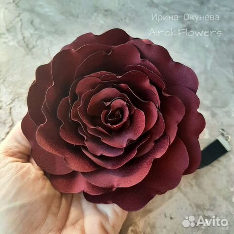 Чокер Винный пион