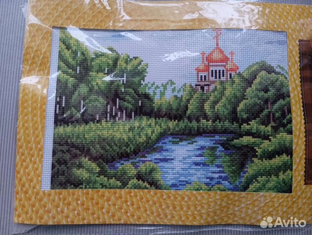 Набор для вышивания крестиком. Новый