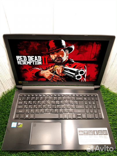 Acer i7-8750H + 6 Ядер + GTX 1050Ti 4GB +Гарантия