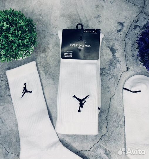 Носки оригинал Nike Jordan белые