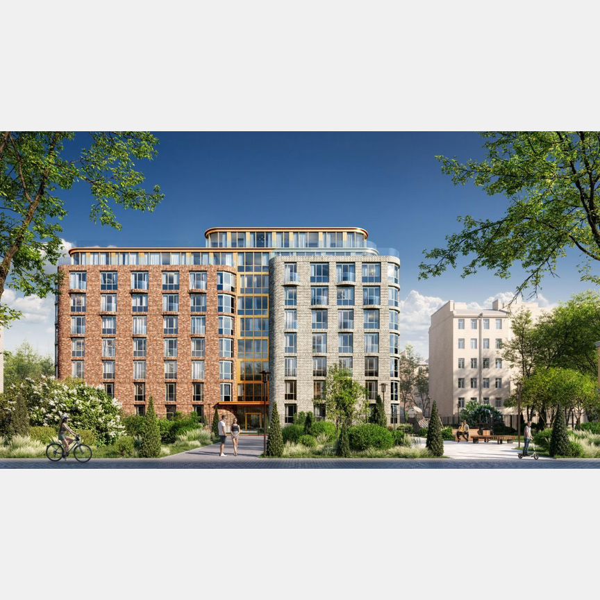 1-к. квартира, 67,1 м², 6/7 эт.