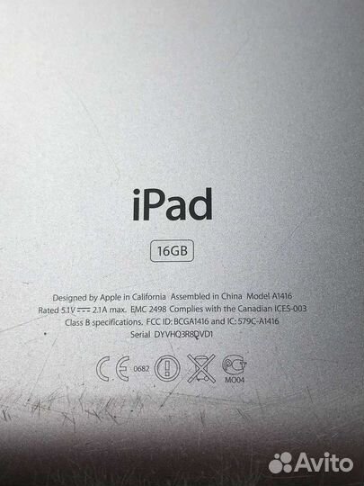 iPad на запчасти