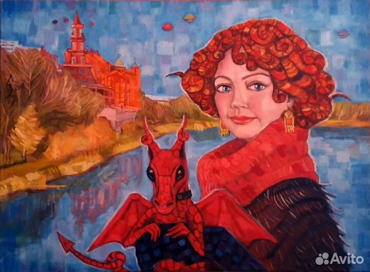 Картины на заказ, портрет по фото, уроки рисования