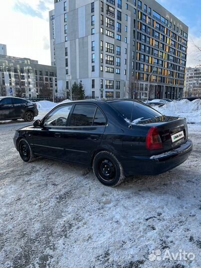 Hyundai Accent 1.5 МТ, 2006, 245 000 км