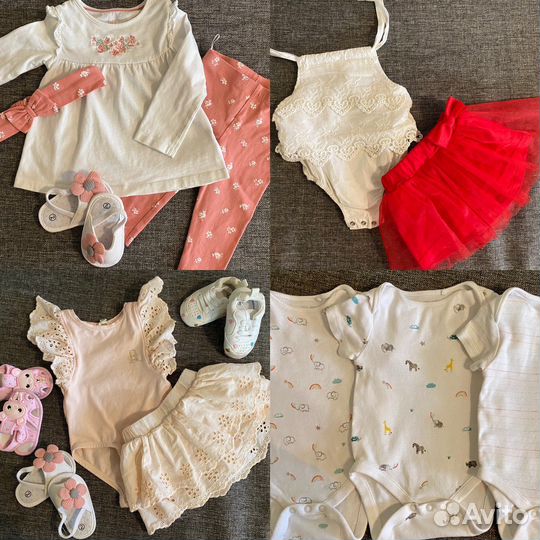 Reserved, боди next 68 для девочки 3-6 мес