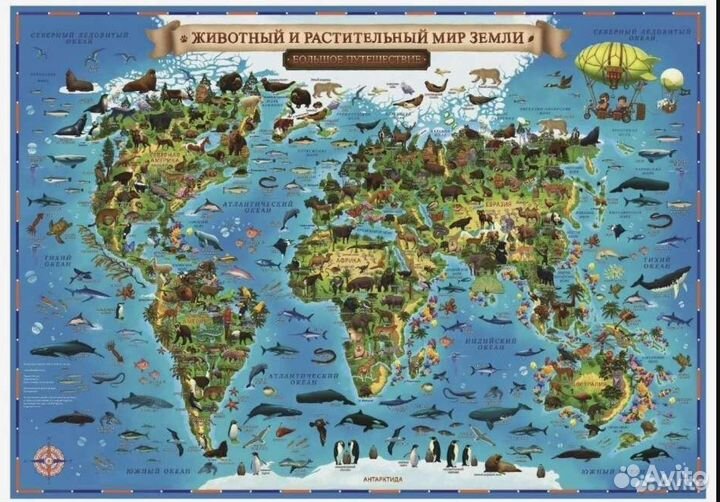 Глобусы и карты