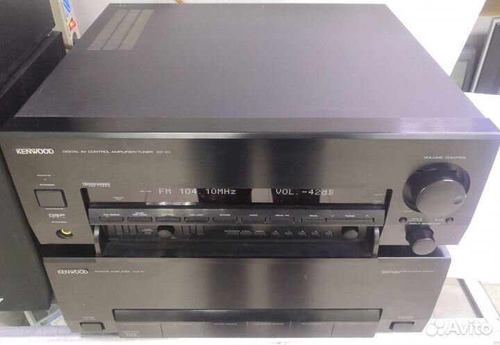 Усилитель+тюнер Kenwood KC-X1/KM-X1