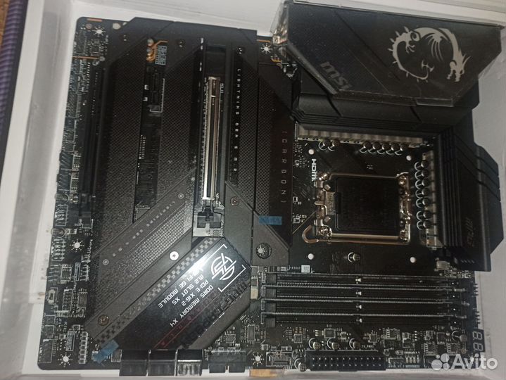 Материнская плата msi carbon z790