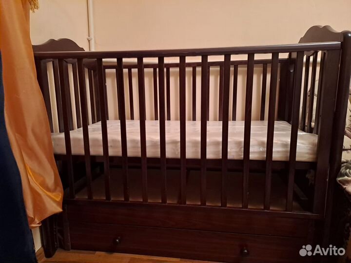 Коляска, детская кроватка