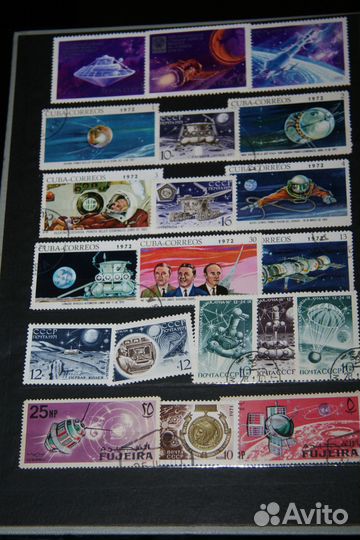 Коллекция почтовых марок разных стран