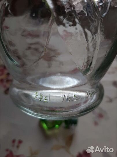 Бутылка кувшин для масла стеклянная