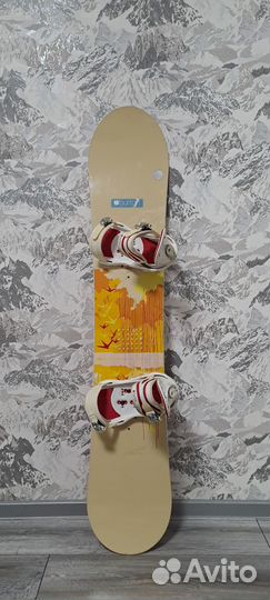 Сноуборд Burton Feather 147cm+крепления Burton
