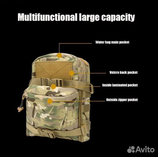 Рюкзак минимап мультикам