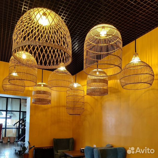 Абажуры ручной работы для заведений и дома