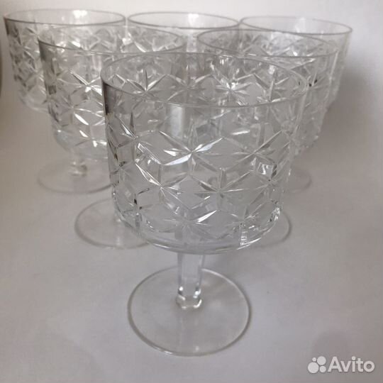 Фужеры хрустальные СССР