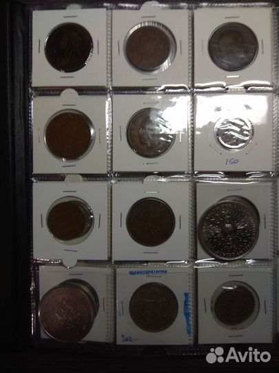 Коллекция монет Англии и Содружества наций