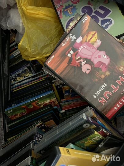 Dvd диски мультфильмы пакетом