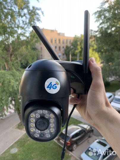 Уличная 4G мини камера видеонаблюдения с симкартой