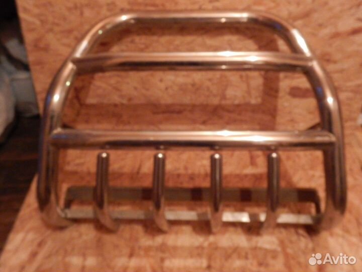 Обвес из нержавейки на Шевроле Нива