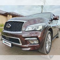 Infiniti QX80 5.6 AT, 2017, 79 000 км, с пробегом, цена 5 500 000 руб.