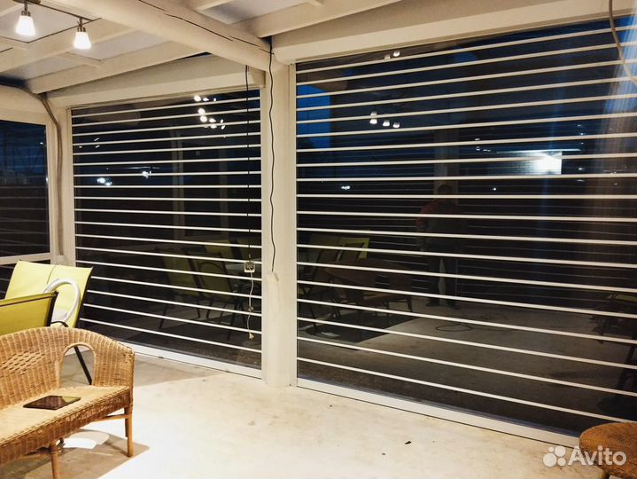 Рольставни из монолитного поликарбоната 2500/2200