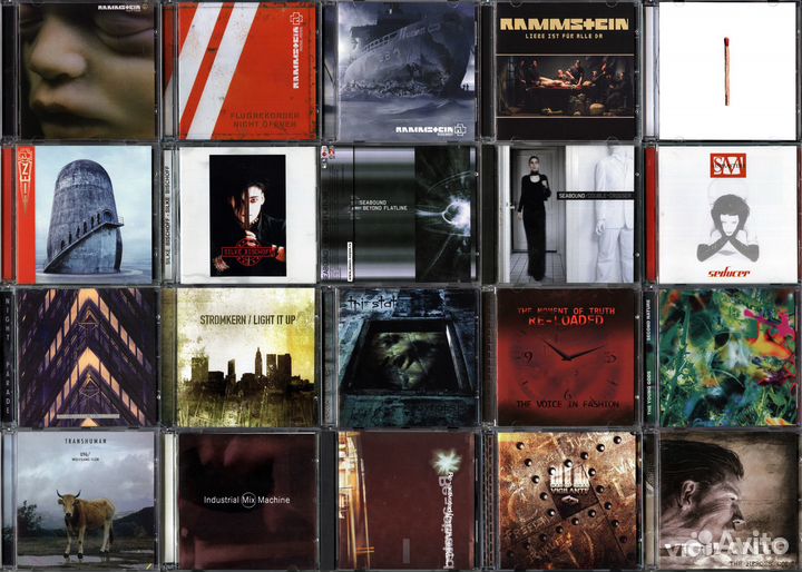 CD Компакт диски Synth, EBM, Industrial, Metal