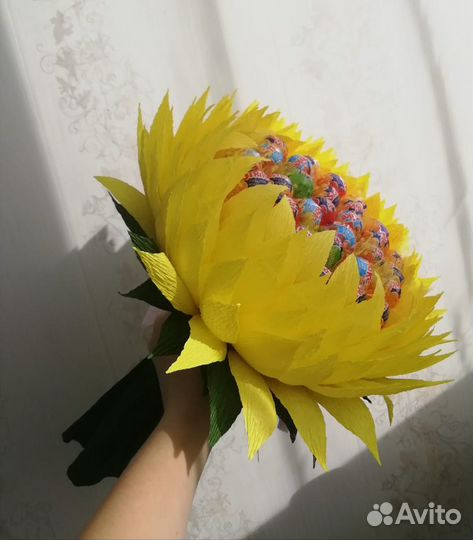 Цветок с чупа чупсами