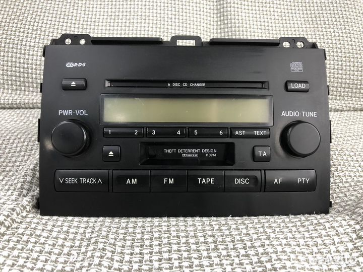 Штатная магнитола от Land Cruiser Prado 120