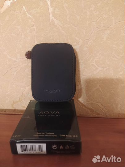 Оригинальная коробка от пробника духов Bvlgari