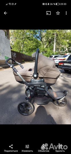 Коляска 3 в 1 cam cortina evolution x3