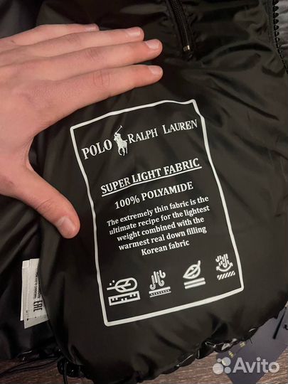 Пуховик polo Ralph lauren glossen down jacket