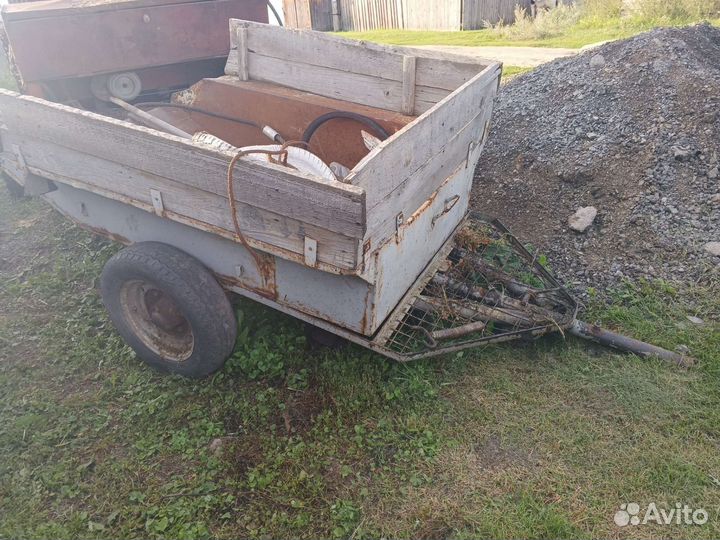 Телега одноосная