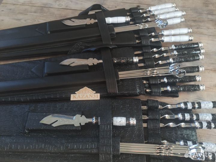 Подарочный набор шампуров премиум качества