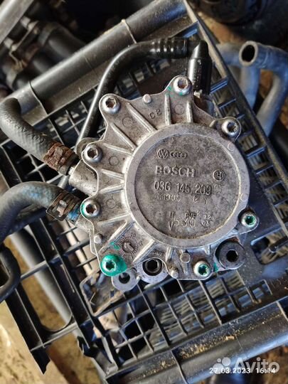 Тандемный насос 2.0 tdi пассат б6
