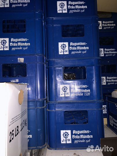 Ящик пластиковый для бутылок