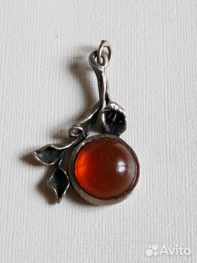 Кулон серебро винтаж