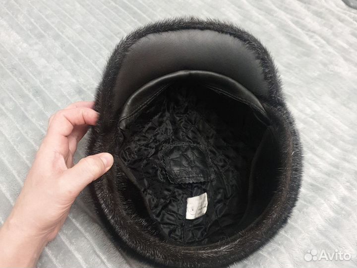 Меховая мужская кепка из нерпы