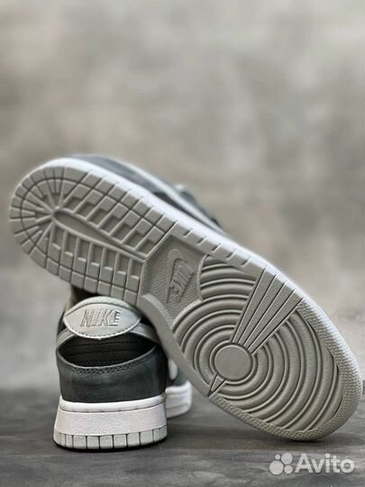 Nike SB Dunk air low 1 тёмно-серые разм. 42