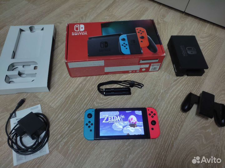 Nintendo Switch Rev 2 Прошитая Чип 160gb