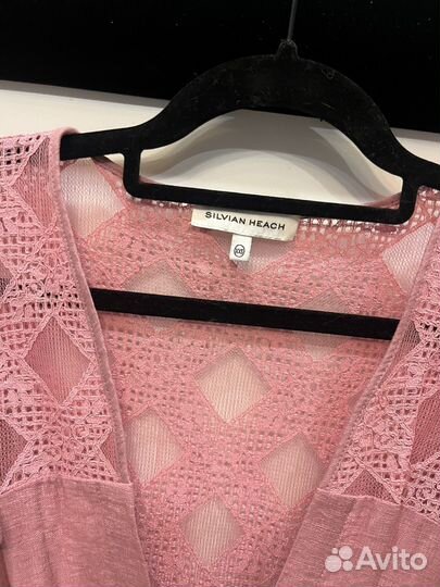 Платье на пуговицах xs