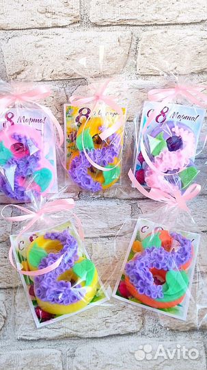 Букеты из мыльных цветов