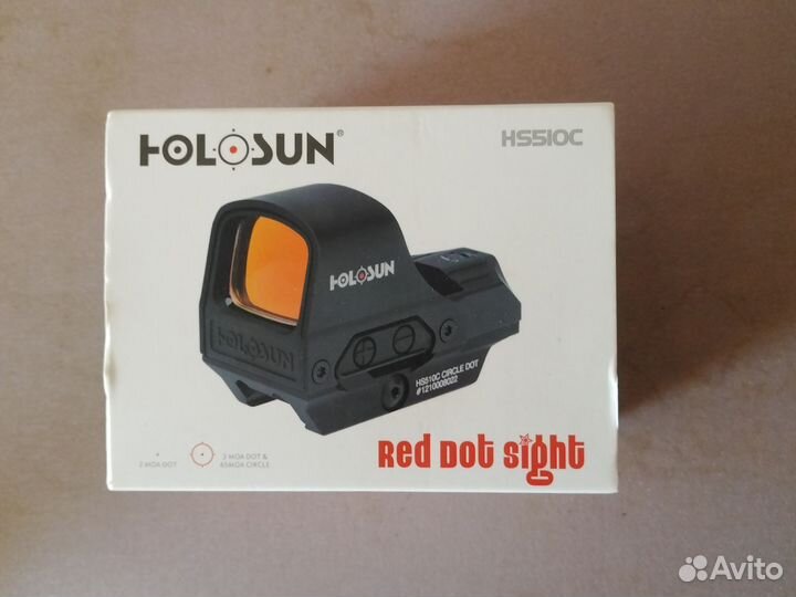 Коллиматорный прицел holosun hs510c