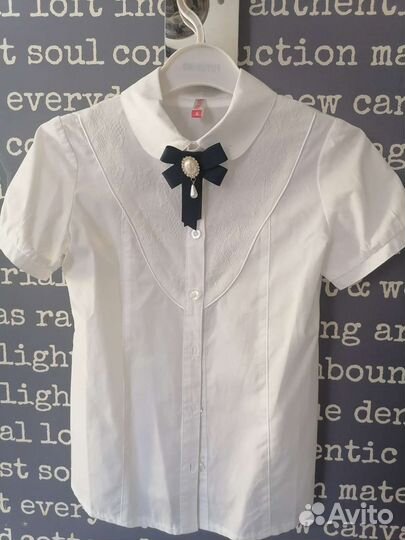 Школьная блузка для девочки