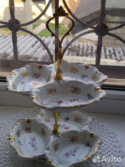 Ваза для фруктов, Германия, винтаж