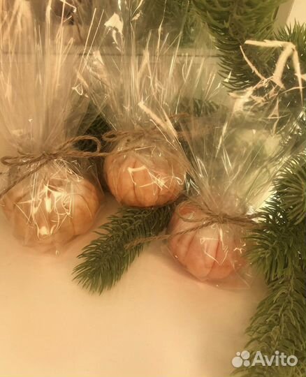 Мыло ручной работы мандарин