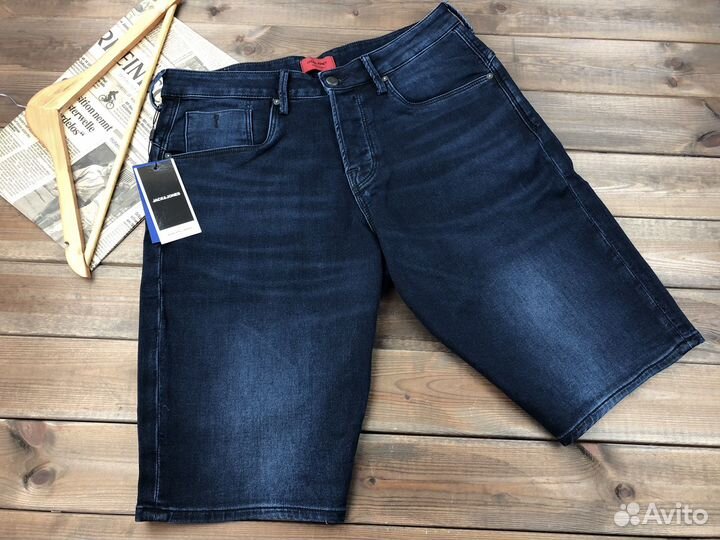 Джинсовые шорты мужские Jack&Jones