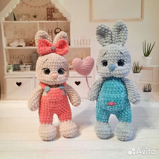 Вязаные игрушки ручной работы